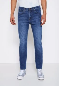 Lee Austin - Straight Leg Jeans - Mid Bluegrass