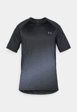 Under Armour FADE - Sports T-shirt - Black/titan Gray -Indicode Men Wear Shop 2e51c1a722834400b43299d02f6644af