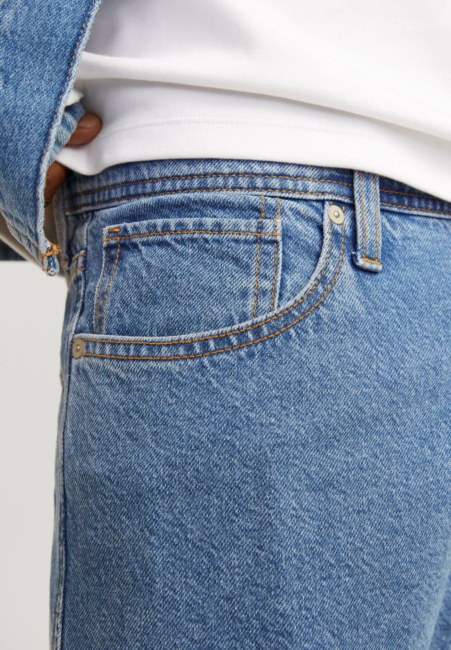 Jack & Jones JJIEDDIE JJORIGINAL - Straight Leg Jeans - Blue Denim 7 Jack & Jones JJIEDDIE JJORIGINAL - Straight Leg Jeans - Blue Denim - Image 7