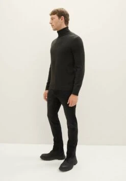 Tom Tailor TTJOSH Slim - Slim Fit Jeans - Used Dark Stone Black Denim -Indicode Men Wear Shop 2f277b12df434baa8123b88e3a6dc980