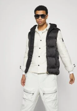 Alfrez Gilet - Waistcoat - Black -Indicode Men Wear Shop 2f595cdd06ef4998908d1e2a8157738e