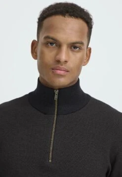 Blend BHBAAL HALF ZIPP - Jumper - Black Beauty 9 Blend BHBAAL HALF ZIPP - Jumper - Black Beauty -Indicode Men Wear Shop 30516e8011f74c8a8ee8fb01344819de