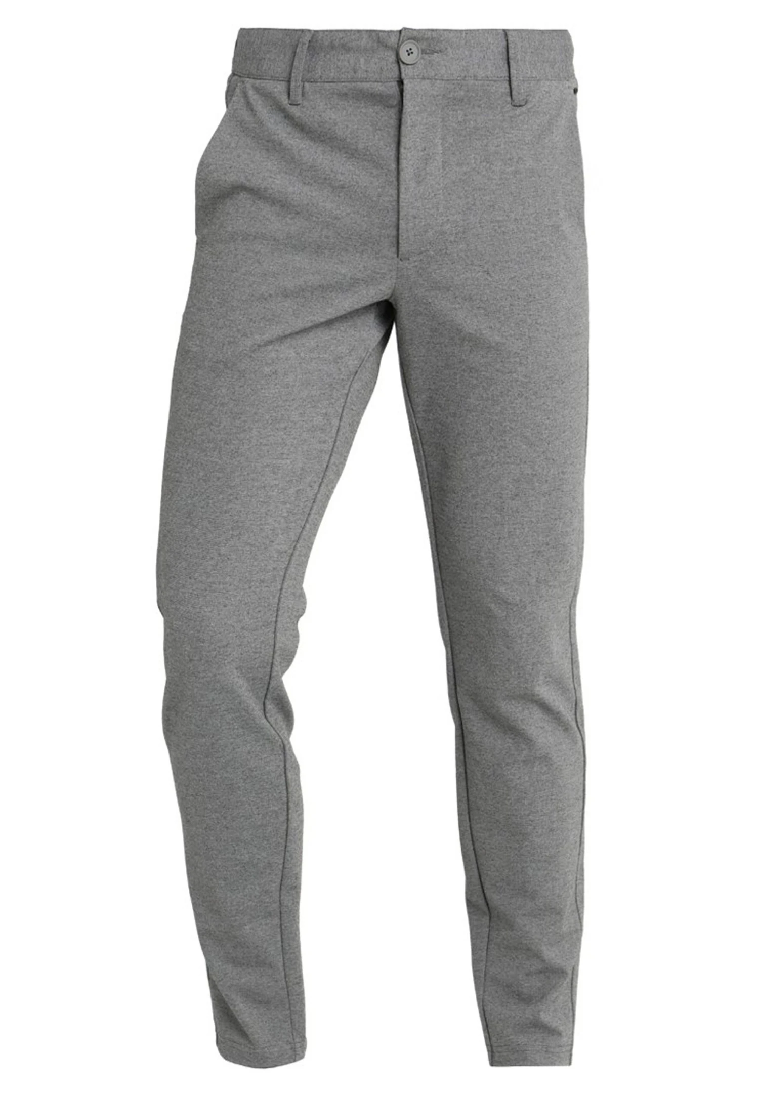 Only & Sons Onsmark - Trousers - Medium Grey Melange 4 Only & Sons Onsmark - Trousers - Medium Grey Melange - Image 4