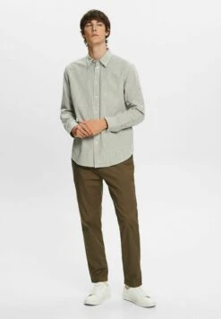 ESPRIT Shirt - Light Khaki -Indicode Men Wear Shop 32241cccba924e549d636be3ccdca139