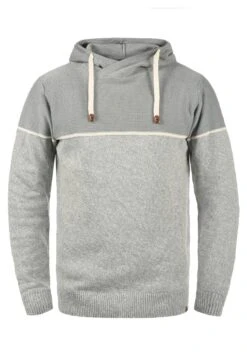 Indicode Jeans IDLynde - Hoodie - Light Grey -Indicode Men Wear Shop 32b4078b4bdc4df284c0746a41bfec57