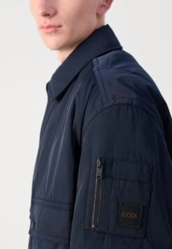 Boss OKING - Bomber Jacket - Dark Blue -Indicode Men Wear Shop 33f5487d390b421d847c1fc55ce1b531