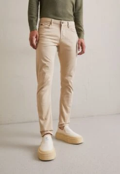Emporio Armani 5 Pockets Pant - Slim Fit Jeans - Beige Chiaro