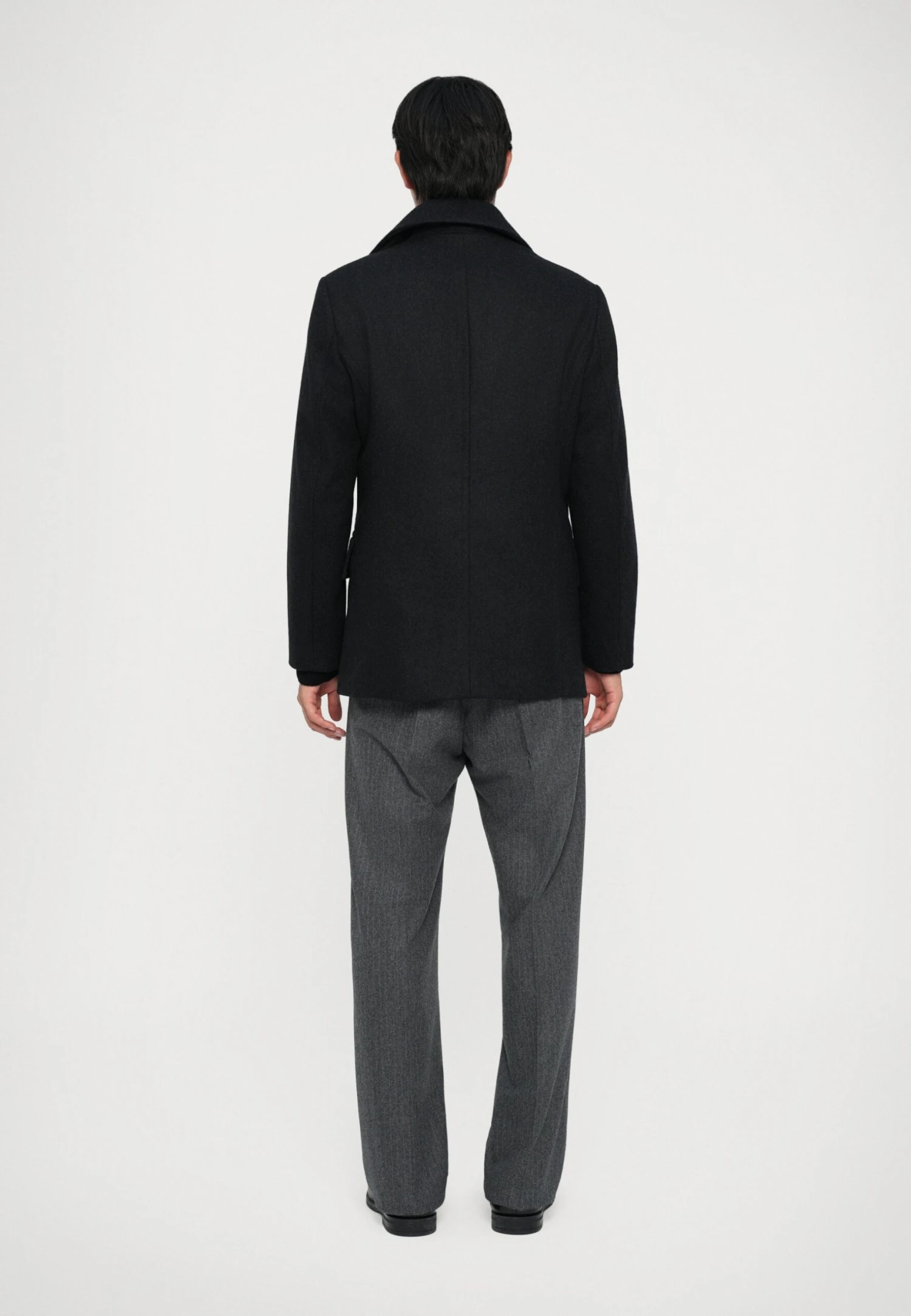 Tiger Of Sweden MAHLER - Short Coat - Charcoal 3 Tiger Of Sweden MAHLER - Short Coat - Charcoal - Image 3