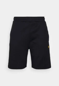 Lyle & Scott Pocket Branded Shorts - Sports Shorts - Jet Black -Indicode Men Wear Shop 35ca125ce9044f0d91d41f8ee622fb29