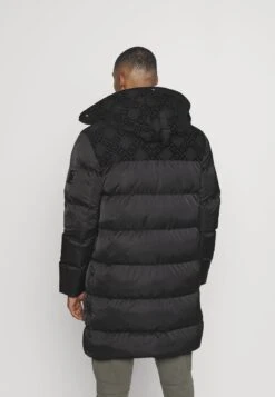 Vernez Long Puffer Jacket - Winter Coat - Jet Black -Indicode Men Wear Shop 35e727dd47d34d2881bc996fadb7ba0b