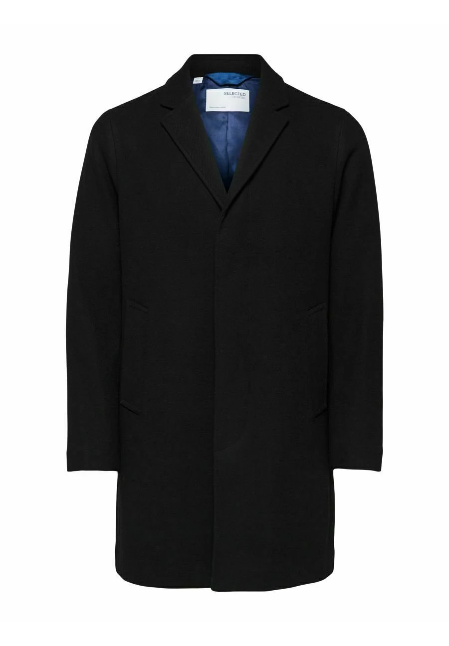 Selected Homme Classic Coat - Black 6 Selected Homme Classic Coat - Black - Image 6