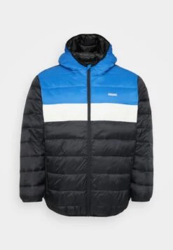 Jack & Jones JJVINCENT PUFFER HOOD - Light Jacket - Navy -Indicode Men Wear Shop 36614037ac434859be5f690a8cb4bd00