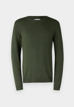 Jack & Jones JJEEMIL CREW NECK - Jumper - Off-white -Indicode Men Wear Shop 3796ff0656054564b323820b2f128385