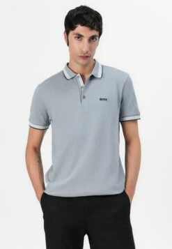 Boss PADDY - Polo Shirt - Dark Grey -Indicode Men Wear Shop 3883321ffd0a4a13826d3fec4839507f