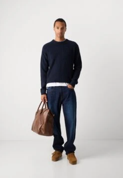 Indicode Jeans O NECK - Jumper - Navy -Indicode Men Wear Shop 3a849a61f67744b482e167cbfc810095