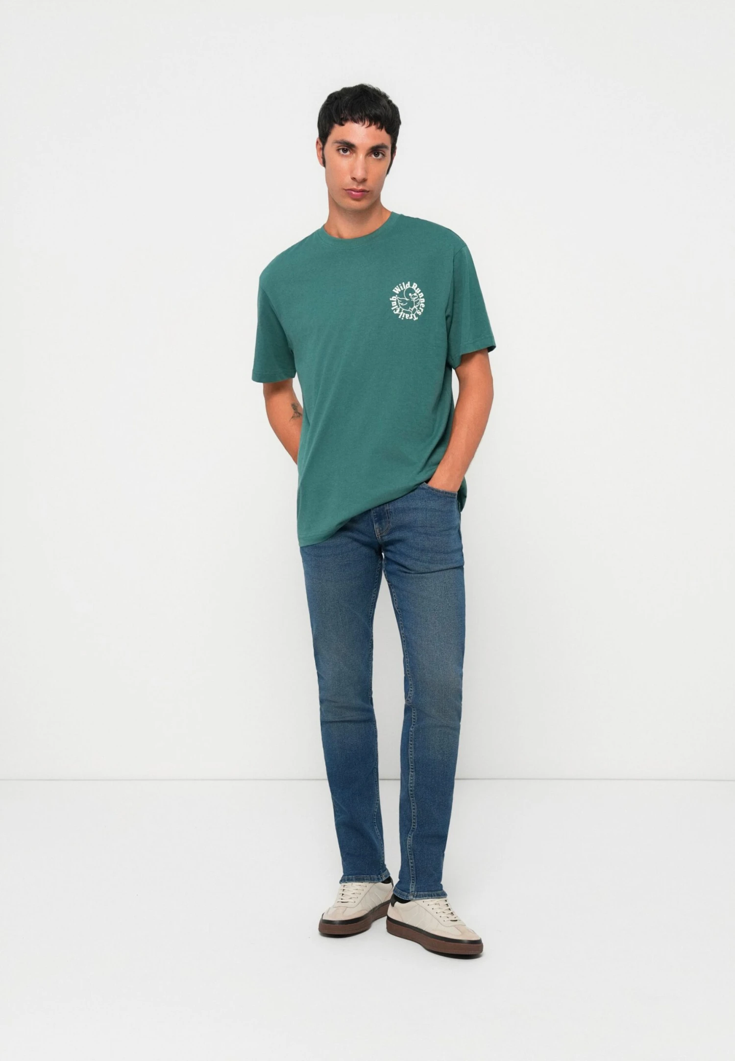 Only & Sons ONSLOOM - Slim Fit Jeans - Dark Blue Denim 2 Only & Sons ONSLOOM - Slim Fit Jeans - Dark Blue Denim - Image 2