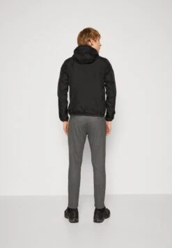 K-Way Jacques Plus Double Unisex - Waterproof Jacket - Black/Orange -Indicode Men Wear Shop 3d0bf4dd3b3a4446848e64e4572be7b6