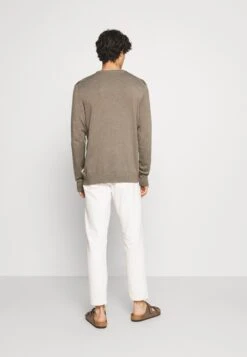 Lindbergh Jumper - Sand Melange -Indicode Men Wear Shop 3f28f0e0c801497abfcb98e6d2e11d9e