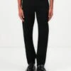 Selected Homme SLHSTRAIGT BEN STAY - Straight Leg Jeans - Black Denim
