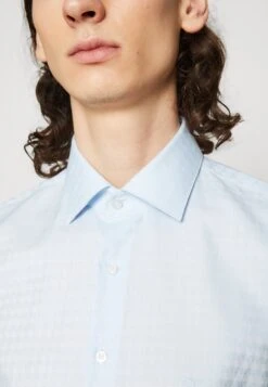 Check Easy Care Fitted Shirt - Formal Shirt - Airy Blue -Indicode Men Wear Shop 40b949873de0443f85a7916988e1a4a4