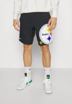 Nike Performance Nfl Pittsburgh Steelers Short - Club Wear - Black/Anthracite