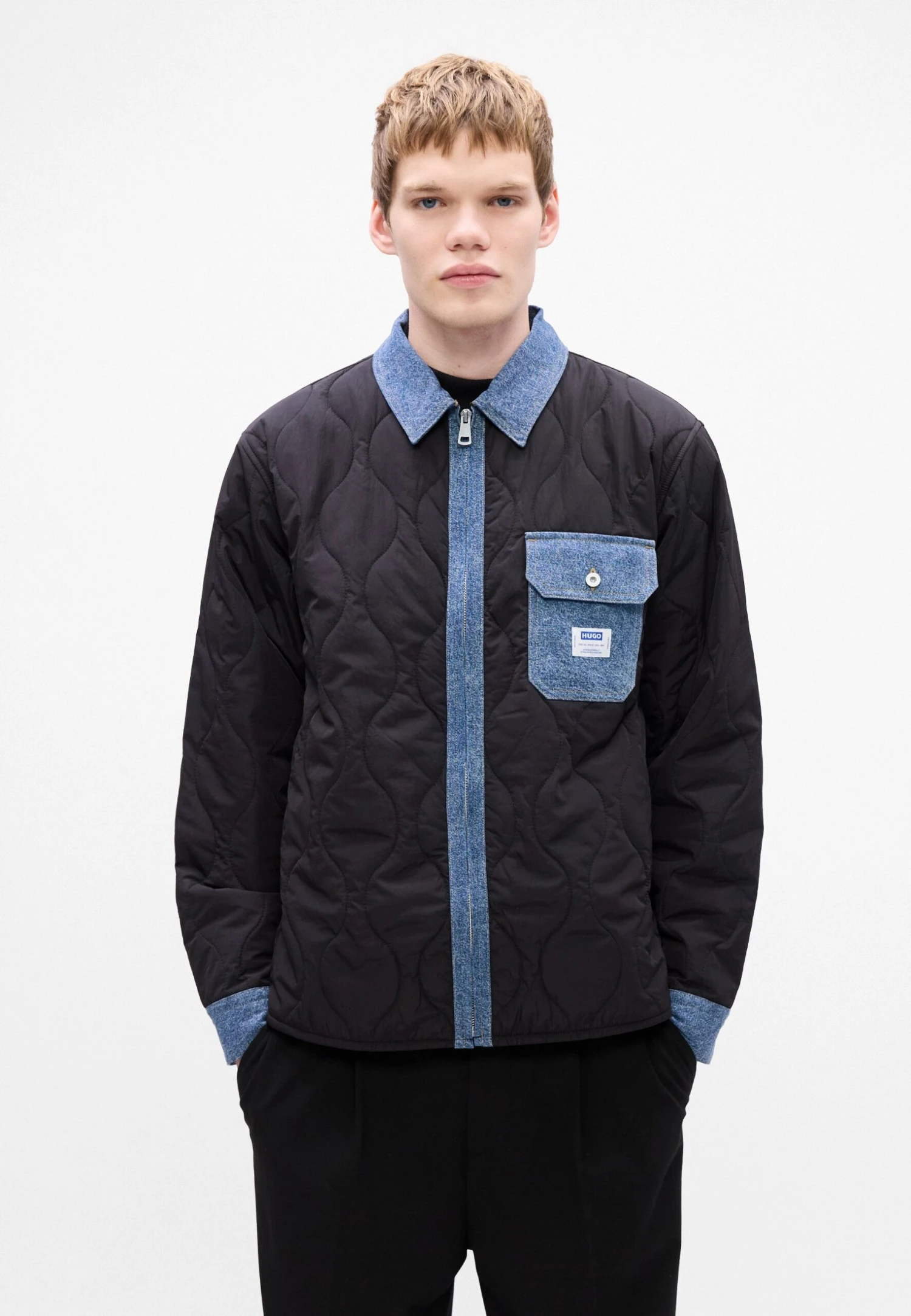 Hugo EBEY - Light Jacket - Black 3 Hugo EBEY - Light Jacket - Black - Image 3