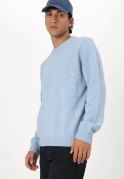 SAMSØE SAMSØE ISAK SWEATER - Jumper - Blue -Indicode Men Wear Shop 4196879edfa94d838a00e372cb974637