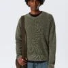 WEEKDAY Jumper - Green Dark