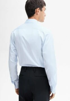 Massimo Dutti SLIM FIT GARMENT - Formal Shirt - Light Blue -Indicode Men Wear Shop 44d9b6a22d1848d3810f335c48ba6934