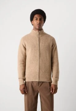 Indicode Jeans CARDIGAN - Cardigan - Beige -Indicode Men Wear Shop 4635f9e3dc2c46b396a7ff876ac2c513