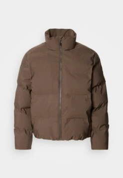 Lindbergh CROPPED SEAMLESS PUFFER JACKET - Winter Jacket - Khaki -Indicode Men Wear Shop 46f8918b9d6f4155b3064dcd314c0eca