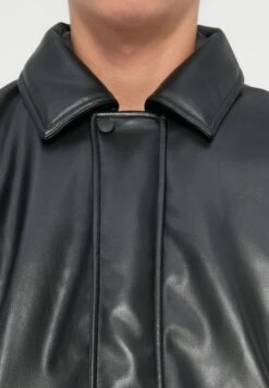 Only & Sons ONSPHILL PADDED - Faux Leather Jacket - Black -Indicode Men Wear Shop 4788578aa9674a978a03e683b1345efd