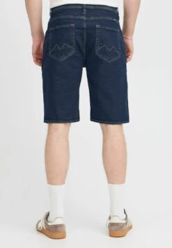Blend BHTWISTER DENIM SLIM/ REGULAR FIT - Denim Shorts - Denim Dark Blue -Indicode Men Wear Shop 47a37aba6ca942f7bf3c03481f5d932c
