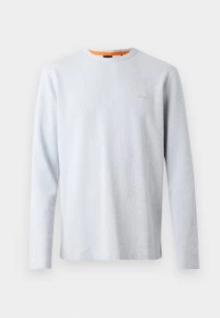 Boss TEMPESTO - Long Sleeved Top - Open Grey -Indicode Men Wear Shop 47f226f367cc494ca172cbb1375984fc