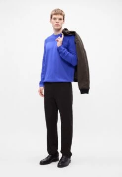 Boss MOMENTUM - Jumper - Medium Blue -Indicode Men Wear Shop 49ae691e97bf4bfc8536152448a8e7c6