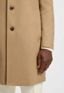Boss H-HYDE-254 - Classic Coat - Beige -Indicode Men Wear Shop 4a88063efbcf4f5daf8b71546a315636