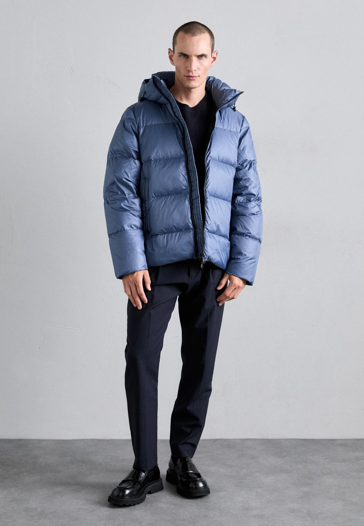 J.Lindeberg DARYL JACKET - Down Jacket - Vintage Indigo 2 J.Lindeberg DARYL JACKET - Down Jacket - Vintage Indigo - Image 2