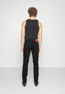 Hugo Jeans Skinny Fit - Black -Indicode Men Wear Shop 4b5455f5e66f437eaad4ebd9bd607937