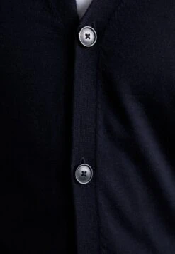 PAUL SMITH CARDIGAN BUTTON THRU - Cardigan - Blue -Indicode Men Wear Shop 4b5ba584d2fd4688ad838cdfb284f138