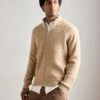 Indicode Jeans CARDIGAN - Cardigan - Beige