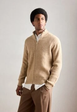 Indicode Jeans CARDIGAN - Cardigan - Beige