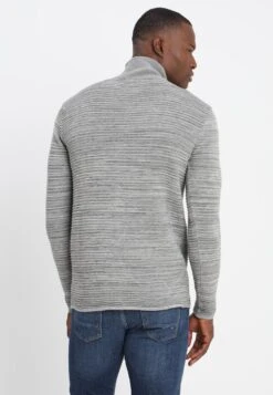 Solid SDSTRUAN - Cardigan - Grey Melange -Indicode Men Wear Shop 4df43a5ce3e0439091120e3844d2fe0c