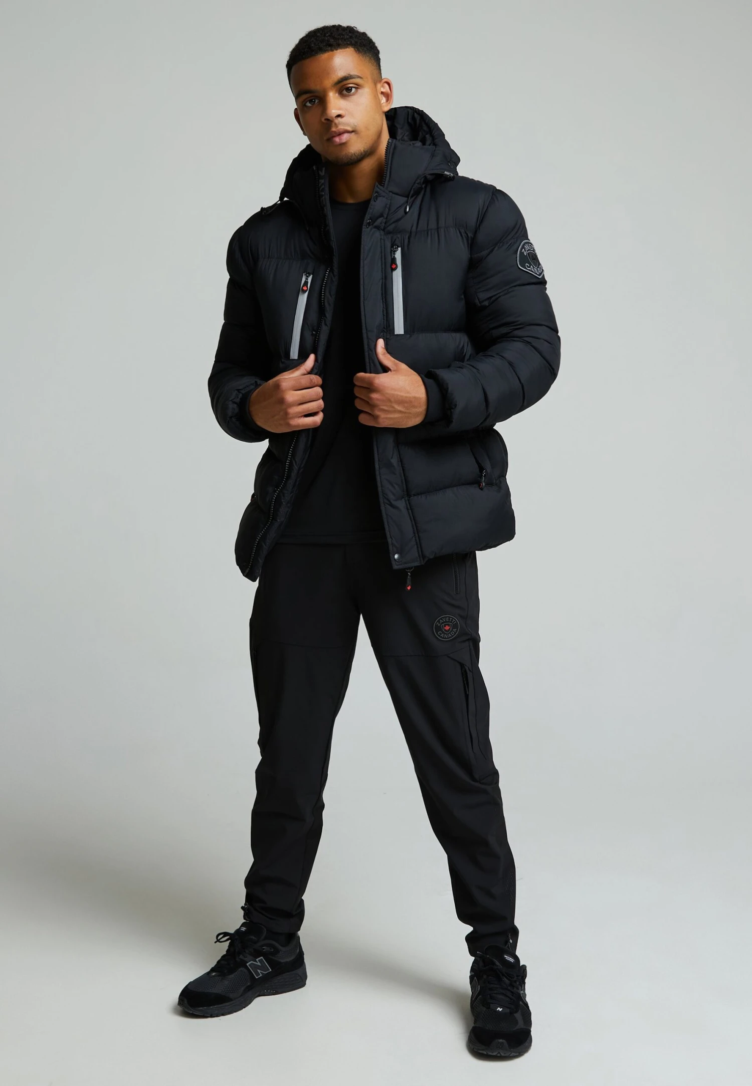 ATLIN - Winter Jacket - Jet Black 2 ATLIN - Winter Jacket - Jet Black - Image 2