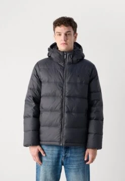 Calvin Klein Jeans ZIP OFF HOOD - Down Jacket - Asphalt -Indicode Men Wear Shop 4e2b61592afc481aa3c7b33e80c94030