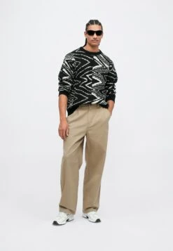 Volcom ZAGNER SWEATER - Jumper - Black -Indicode Men Wear Shop 503680b88d9b4353b16f99e8ff5c78bb