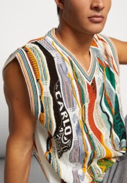 CARLO COLUCCI Pullunder Unisex - Jumper - Offwhite -Indicode Men Wear Shop 50abc12fb8e54e76a3ecfb05f34e47dc