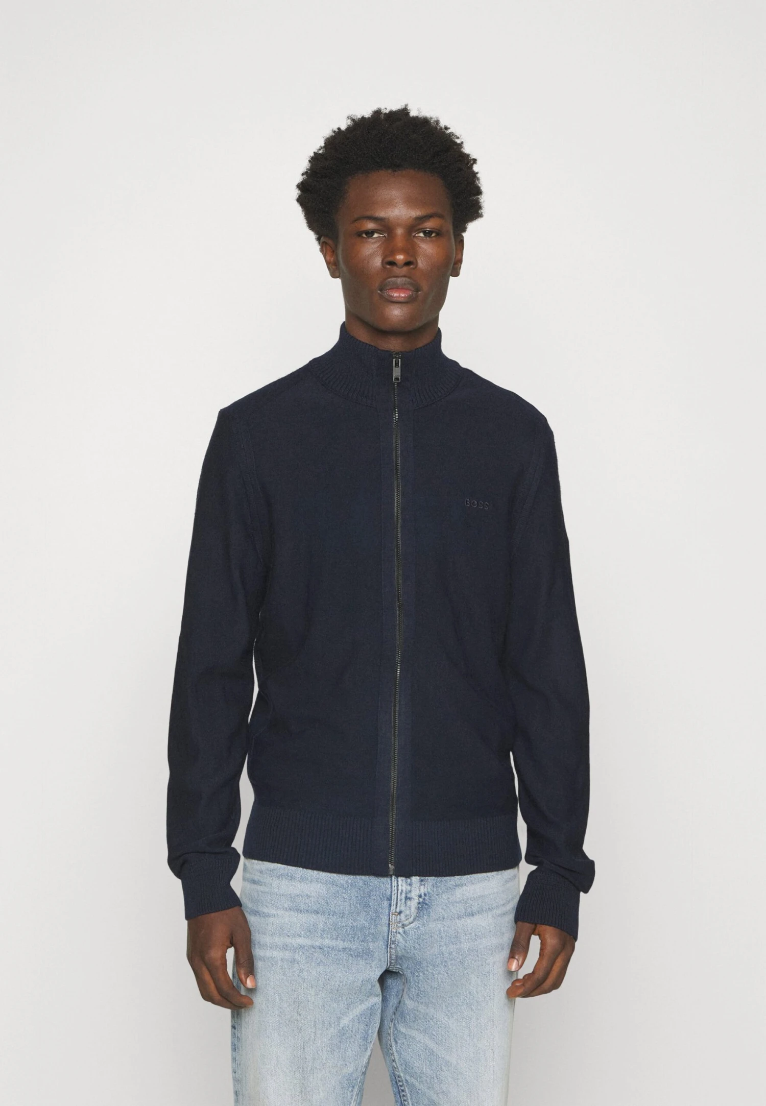 Boss AVAC - Cardigan - Dark Blue 3 Boss AVAC - Cardigan - Dark Blue - Image 3