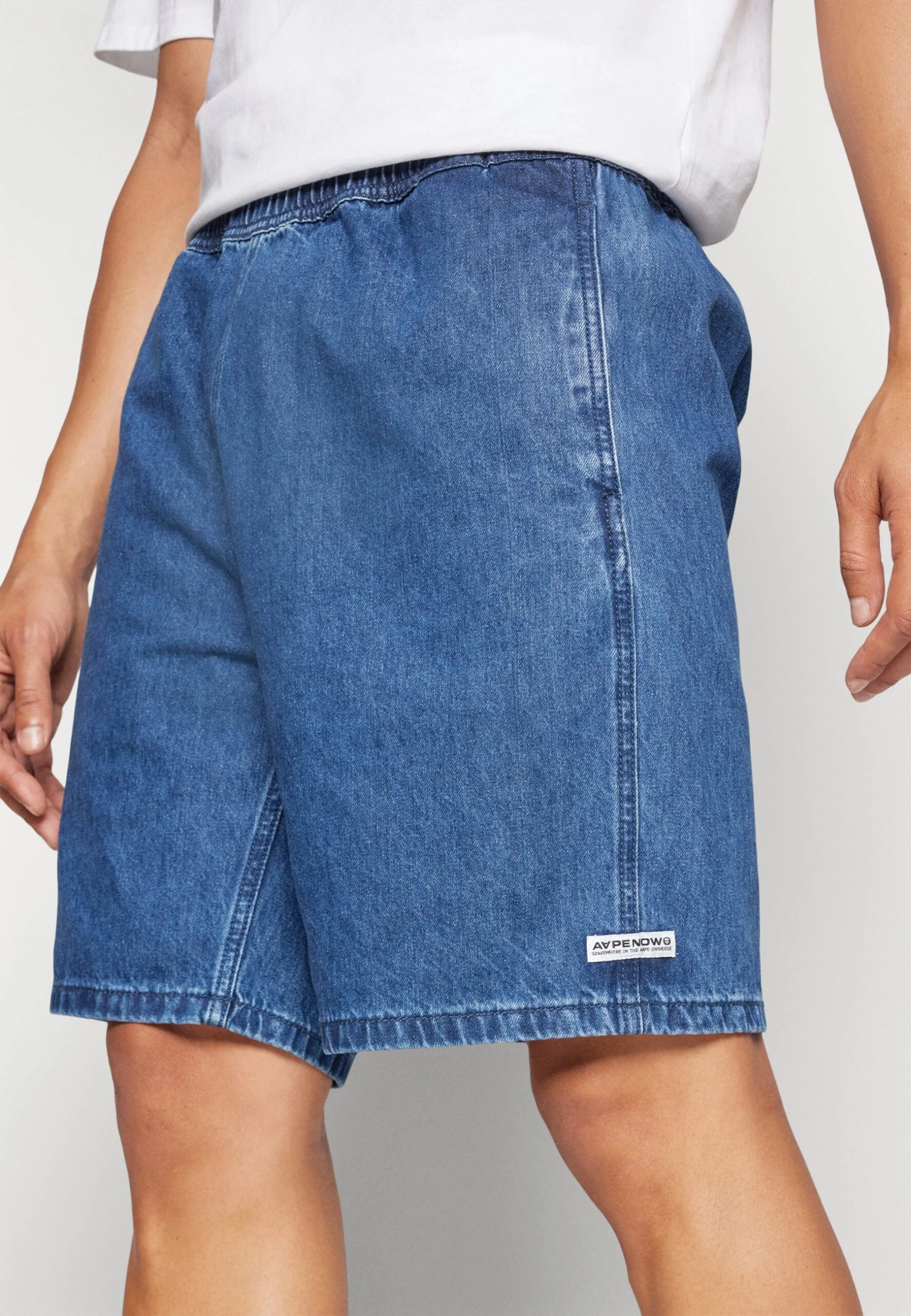 Woven - Denim Shorts - Bleached Denim 8 Woven - Denim Shorts - Bleached Denim - Image 8