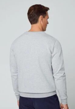 Hackett London CREW - Jumper - Light Grey -Indicode Men Wear Shop 51803dc52daf487dab8dd51785580cbf