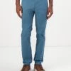 Tom Tailor REGULAR WASHED - Chinos - Real Teal Blue